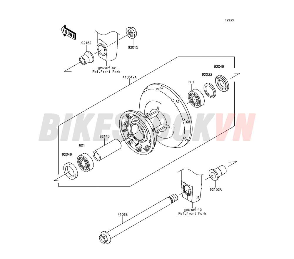 FRONT HUB