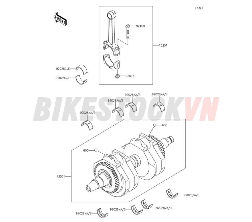 ENGINE CRANKSHAFT