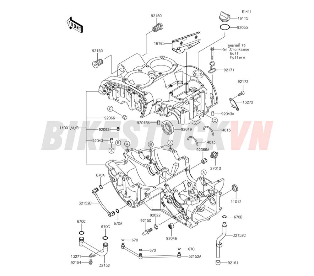 ENGINE CRANKCASE