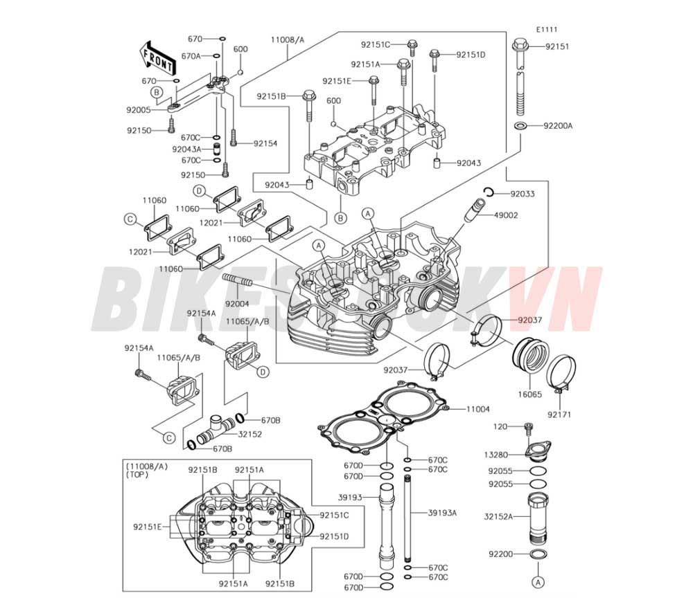 ENGINE CYLINDER HEAD