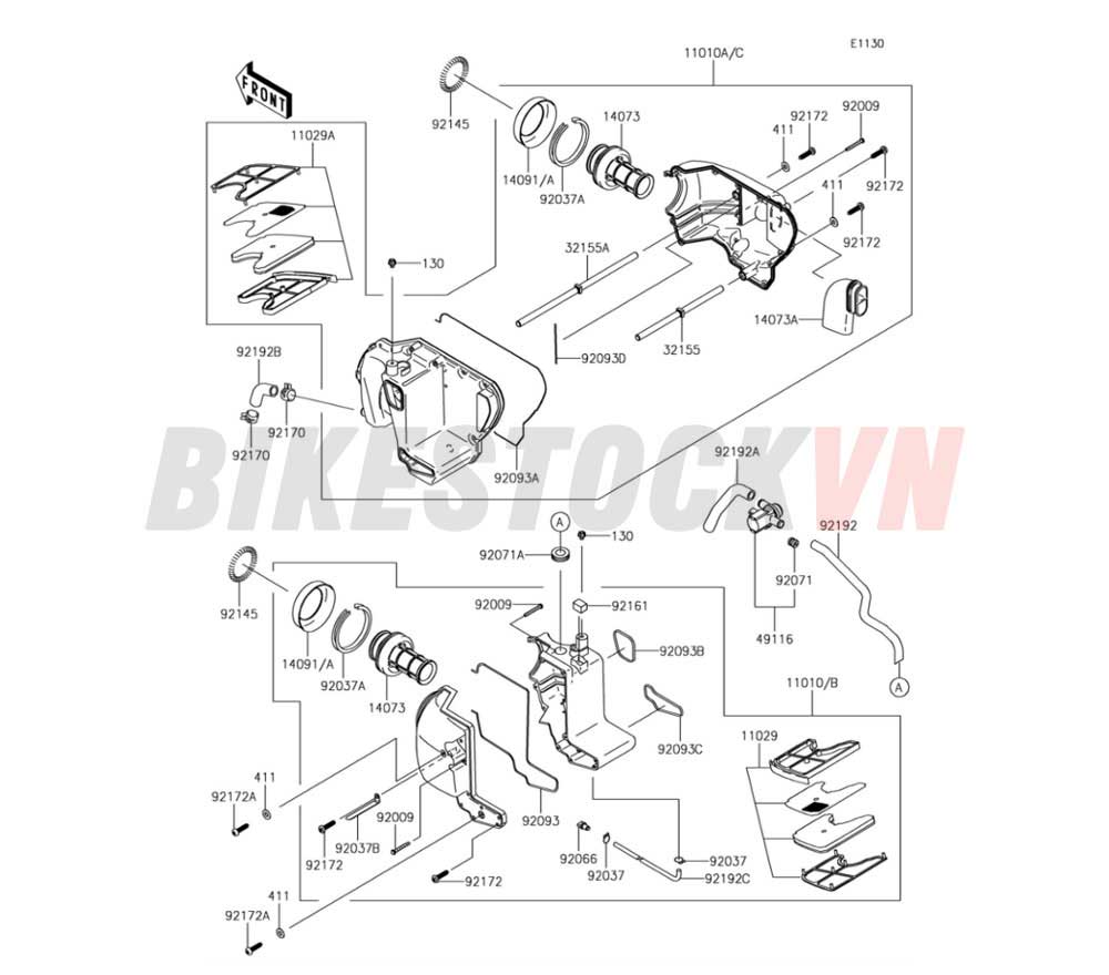 ENGINE AIR CLEANER