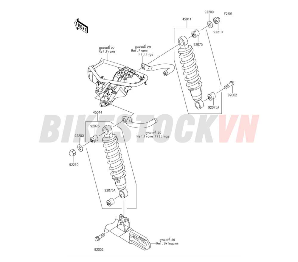 CHASSIS SUSPENSION/SHOCK ABSORBER