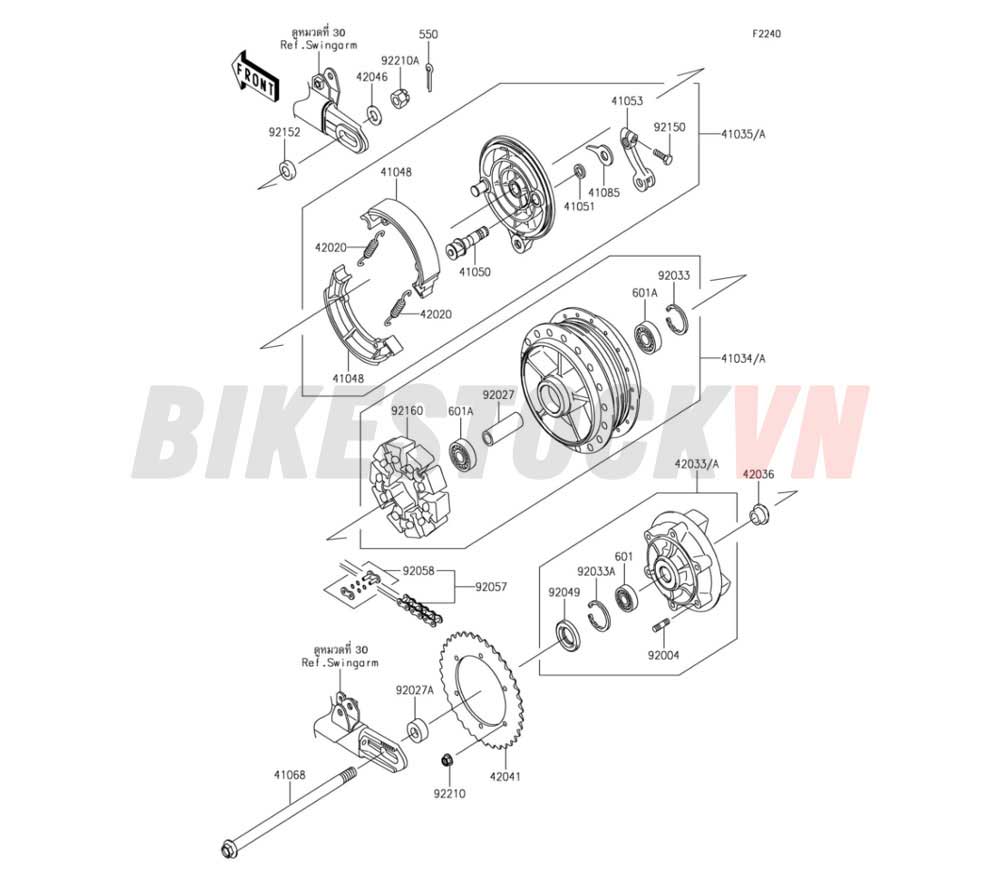 CHASSIS REAR HUB