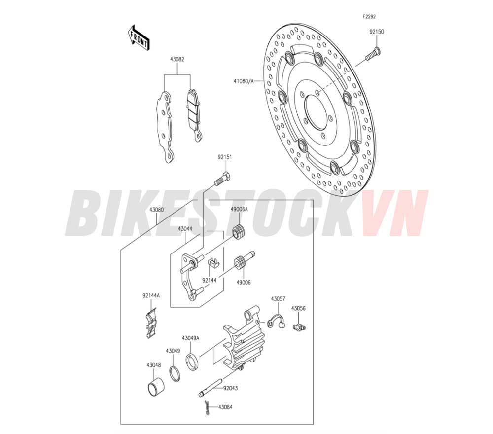 CHASSIS FRONT BRAKE