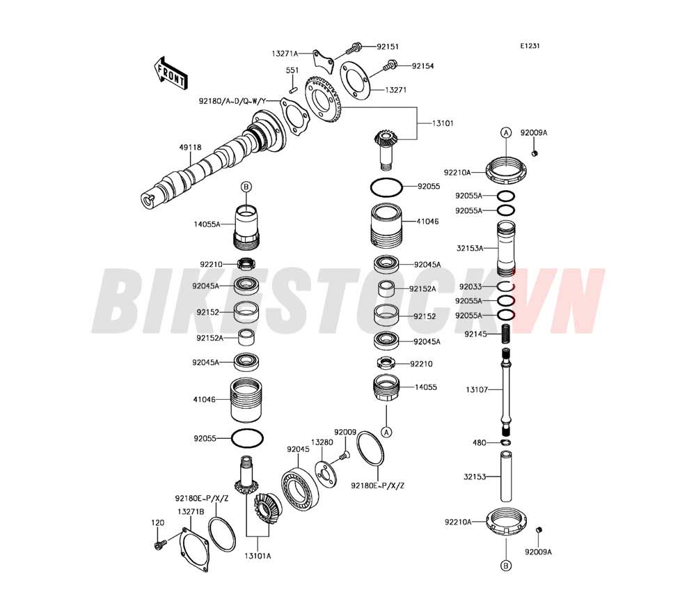 CAMSHAFT(S) BEVEL GEAR