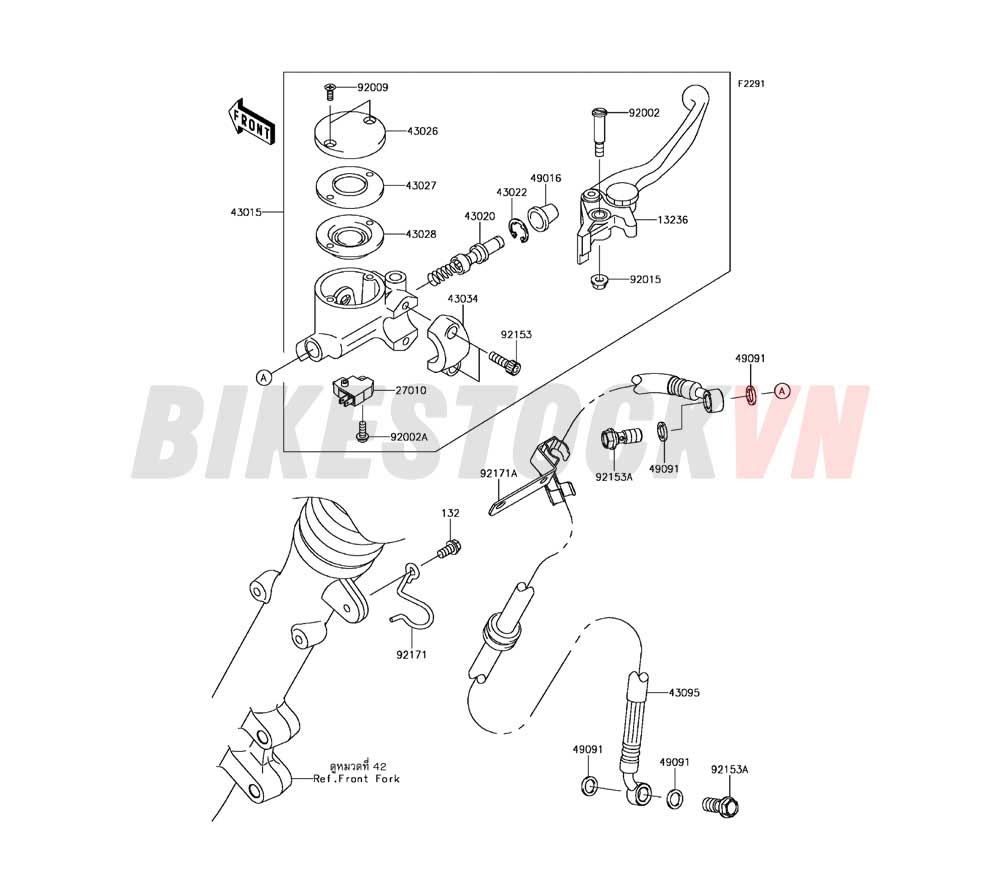 FRONT MASTER CYLINDER