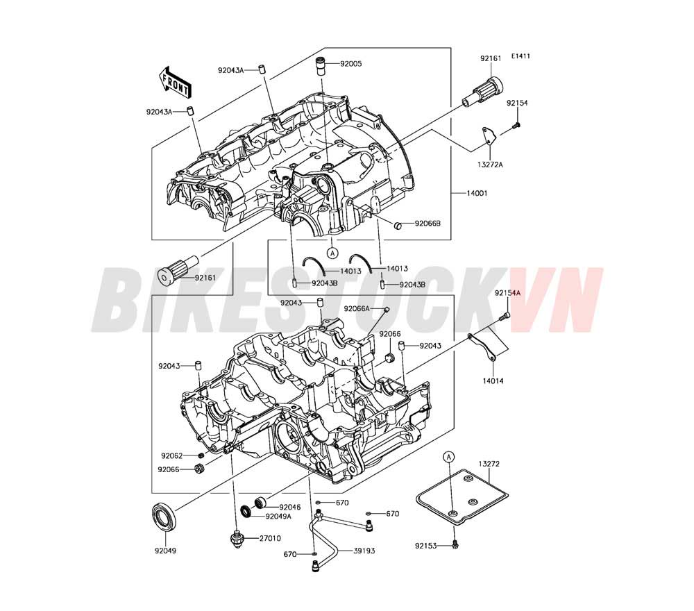 ENGINE CRANKCASE