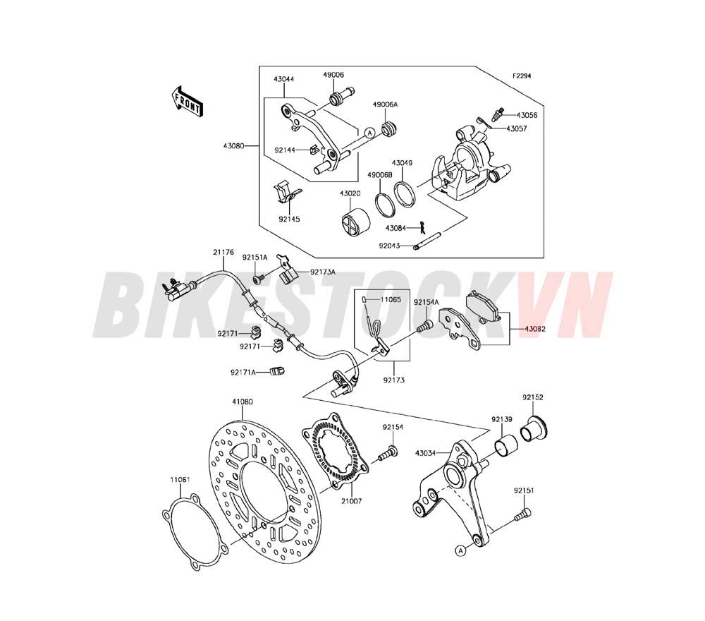 CHASSIS REAR BRAKE