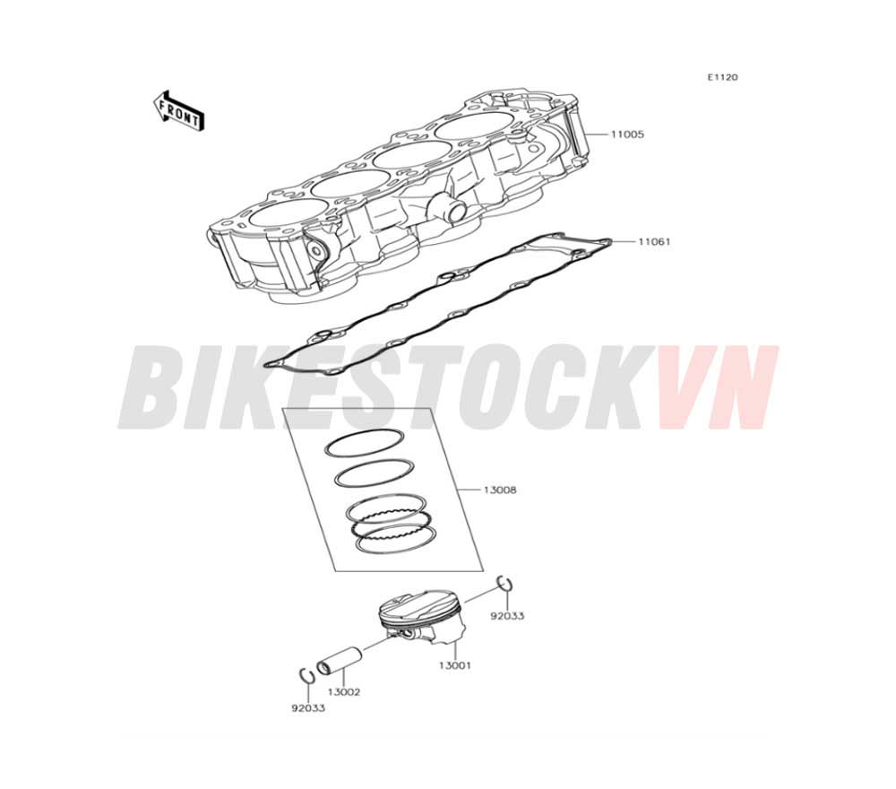 ENGINE CYLINDER/PISTON(S)