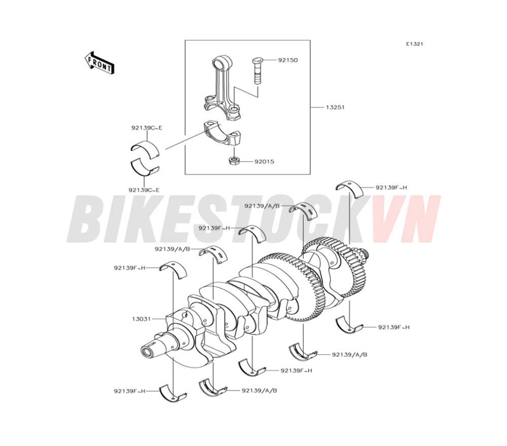 ENGINE CRANKSHAFT