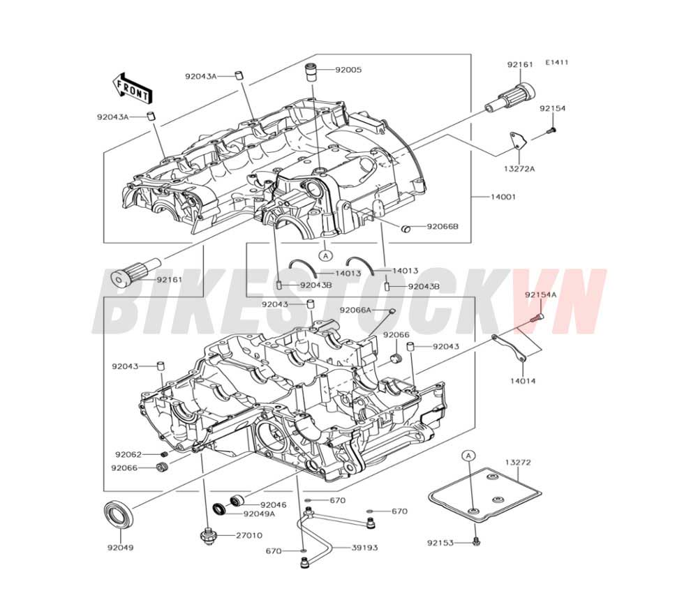 ENGINE CRANKCASE