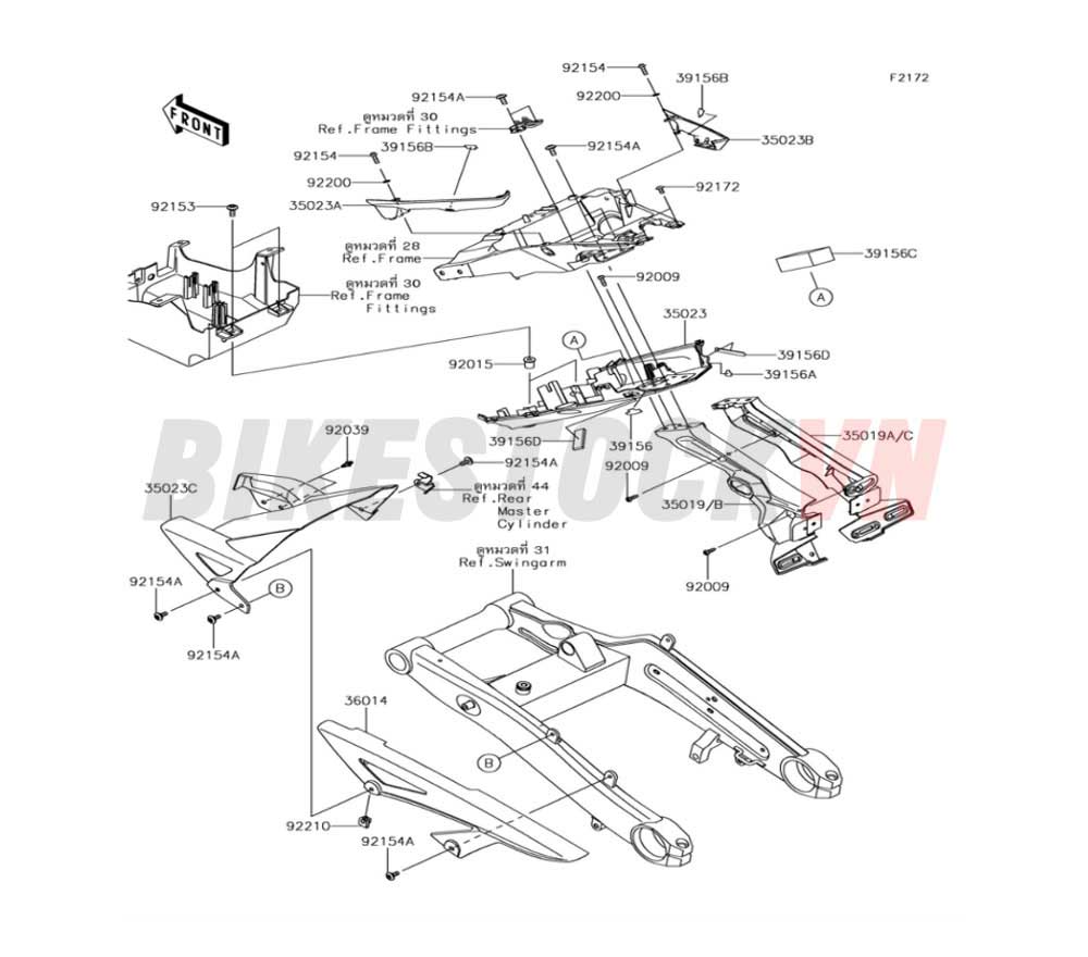 CHASSIS REAR FENDER(S)