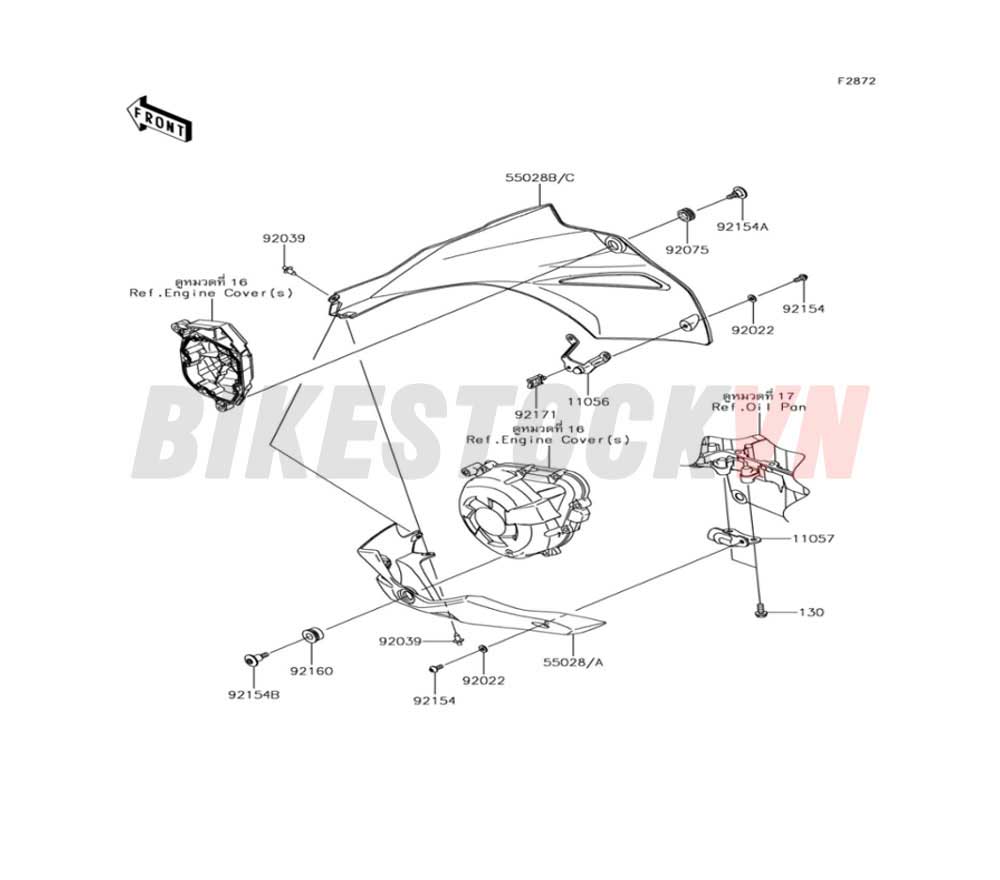 CHASSIS COWLING LOWERS