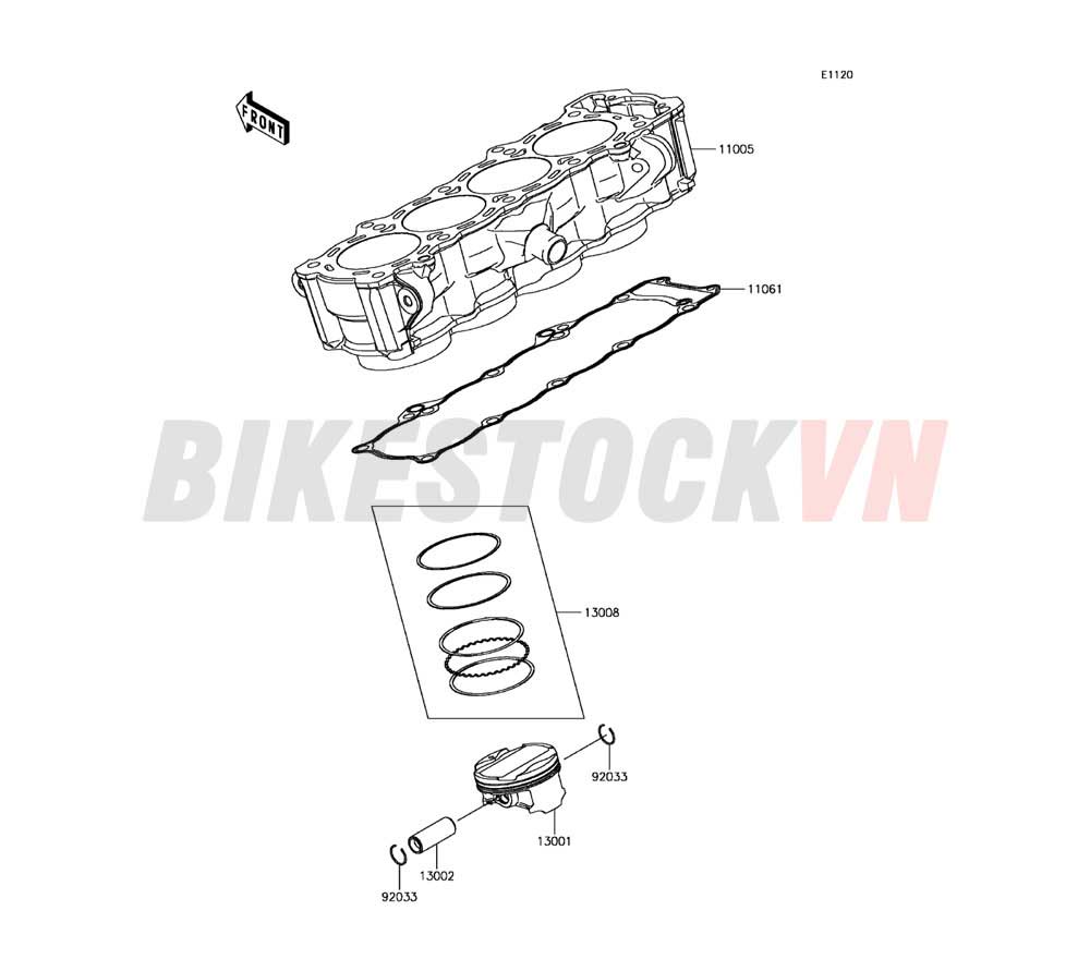 ENGINE CYLINDER PISTON(S)