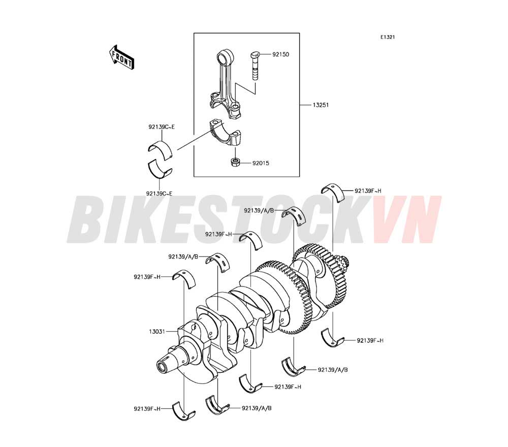 ENGINE CRANKSHAFT