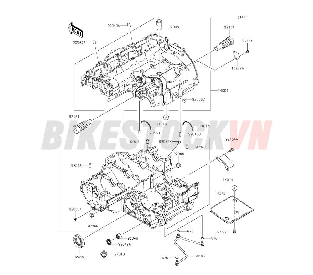 ENGINE CRANKCASE