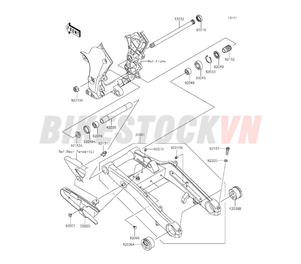 CHASSIS SWINGARM