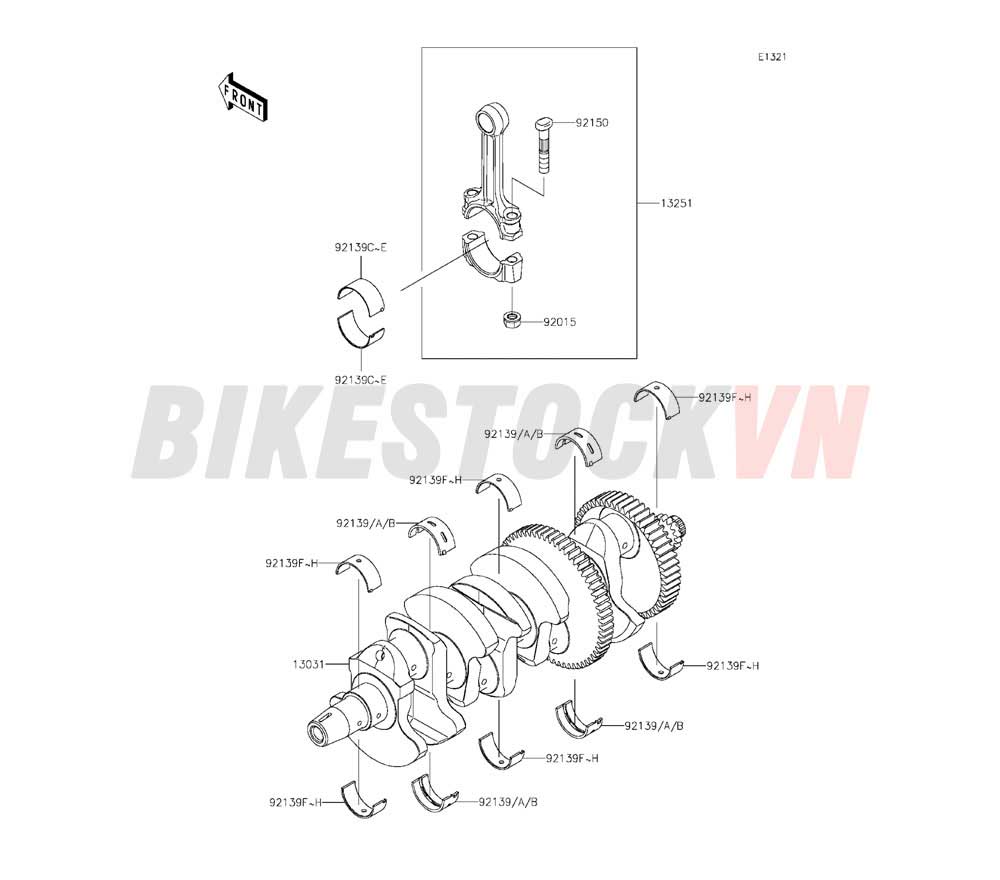 ENGINE CRANKSHAFT