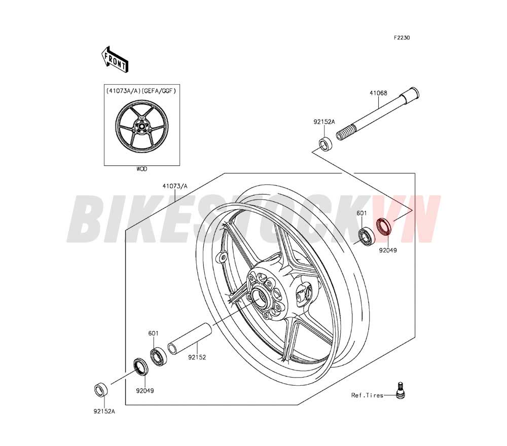 CHASSIS FRONT HUB