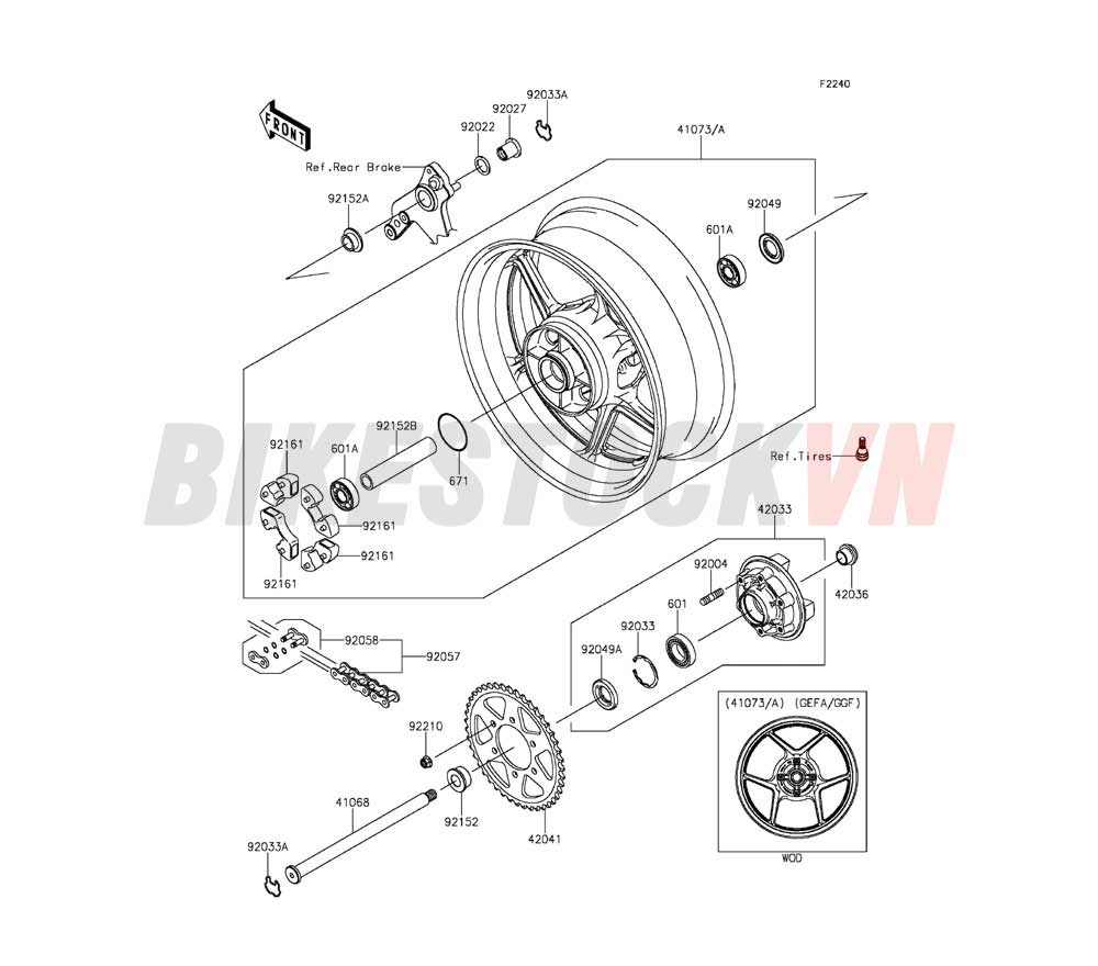 CHASSIS REAR HUB