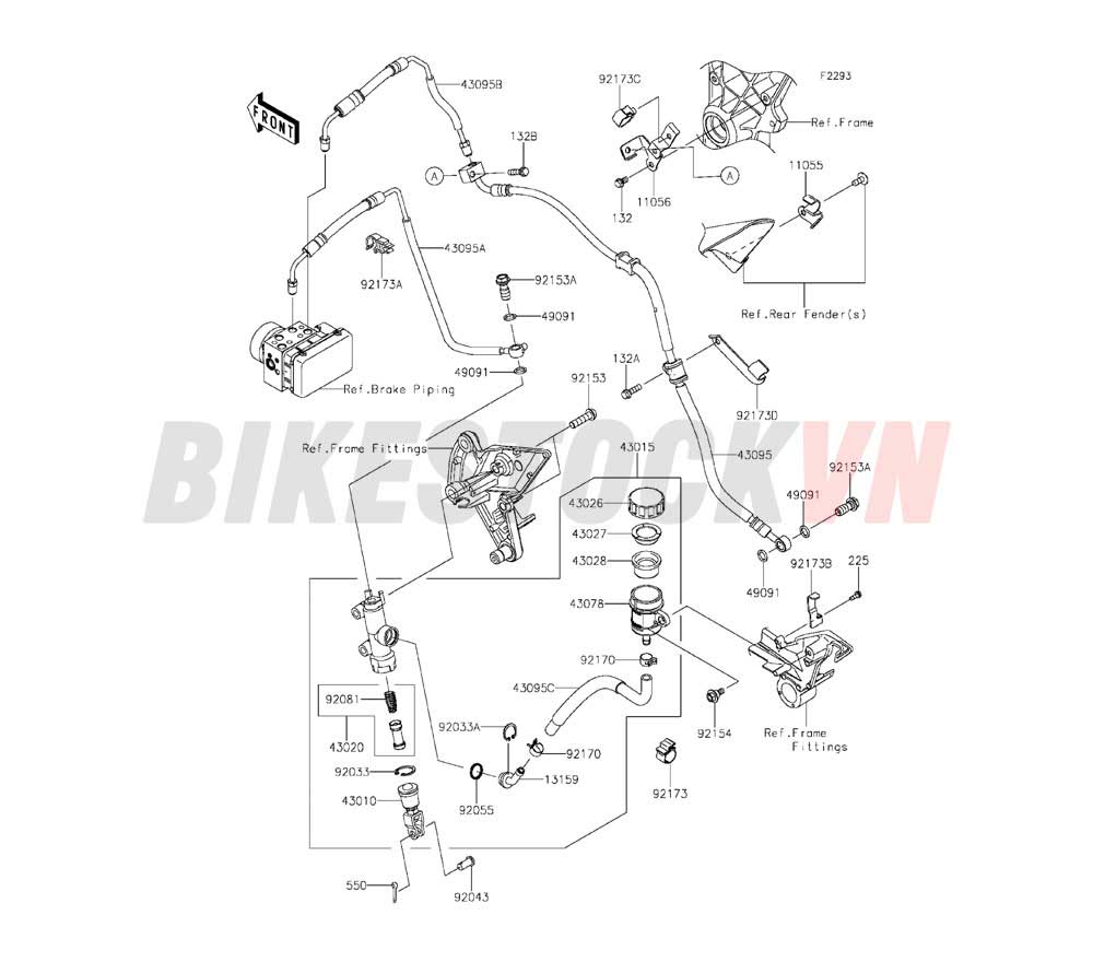 CHASSIS REAR MASTER CYLINDER