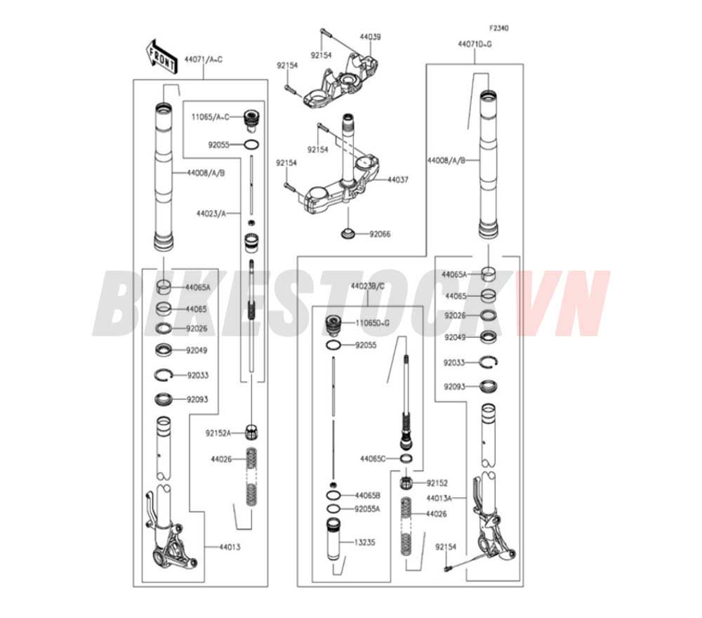 CHASSIS FRONT FORK