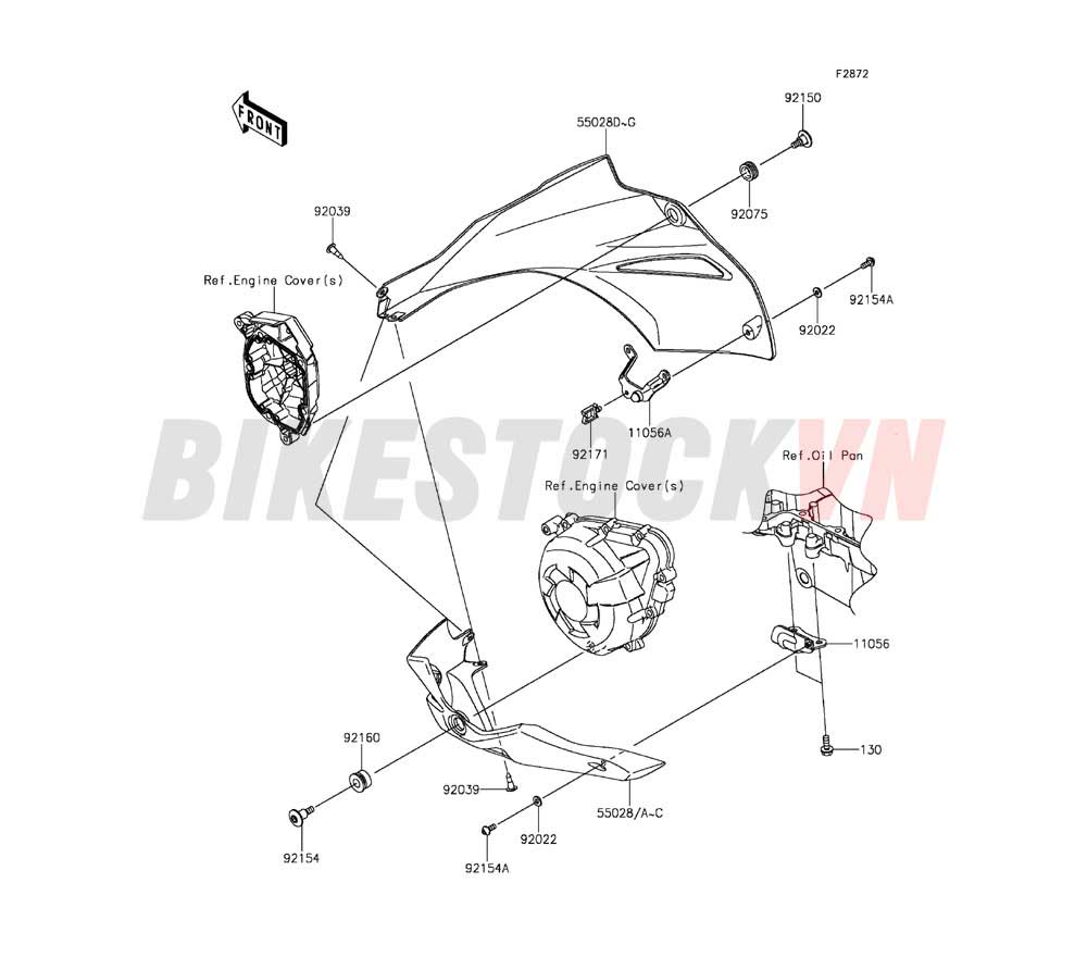 CHASSIS COWLING LOWERS