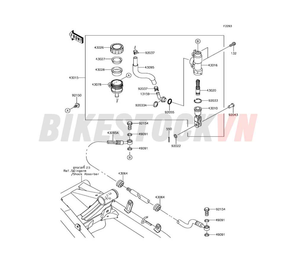 REAR MASTER CYLINDER