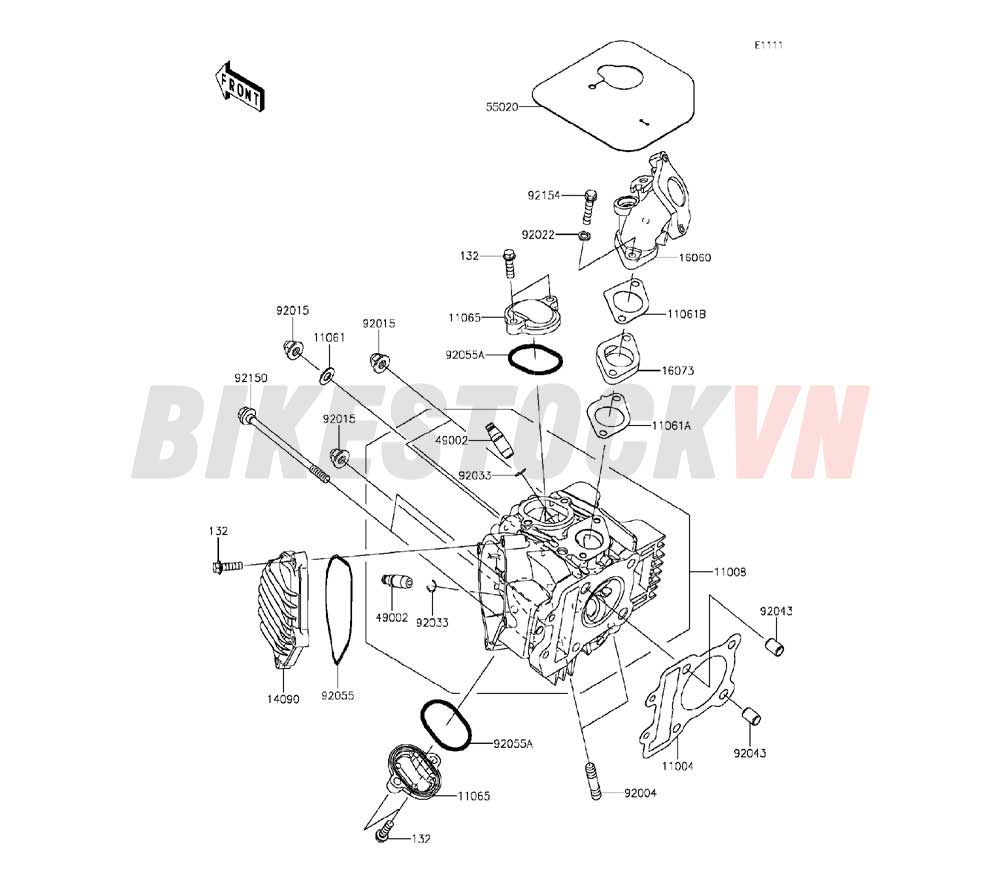 ENGINE CYLINDER HEAD