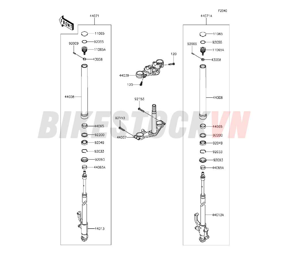 CHASSIS FRONT FORK