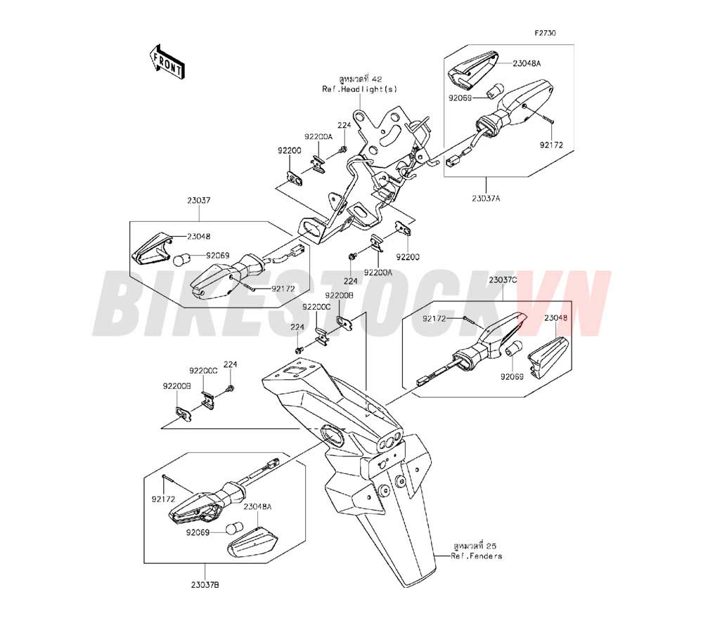 CHASSIS TURN SIGNALS