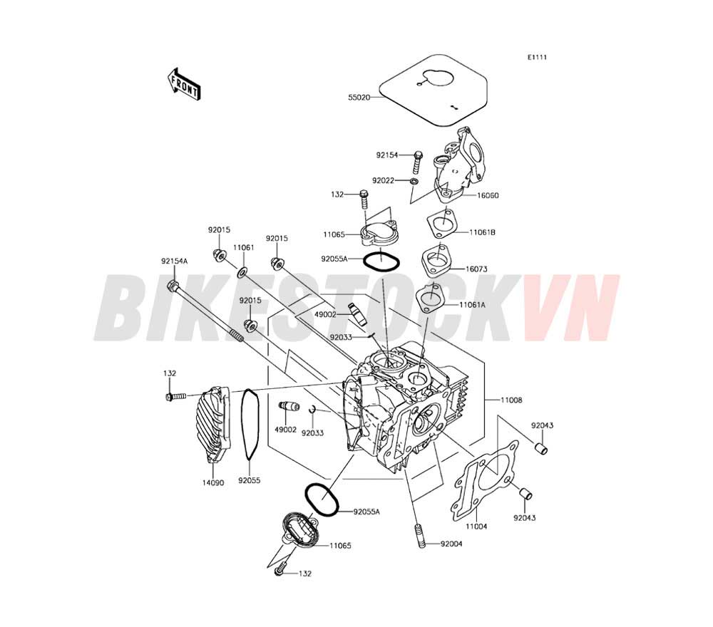 ENGINE CYLINDER HEAD