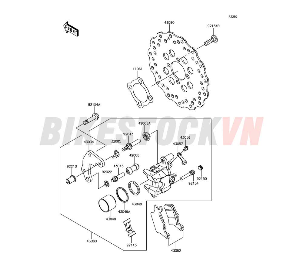 CHASSIS FRONT BRAKE