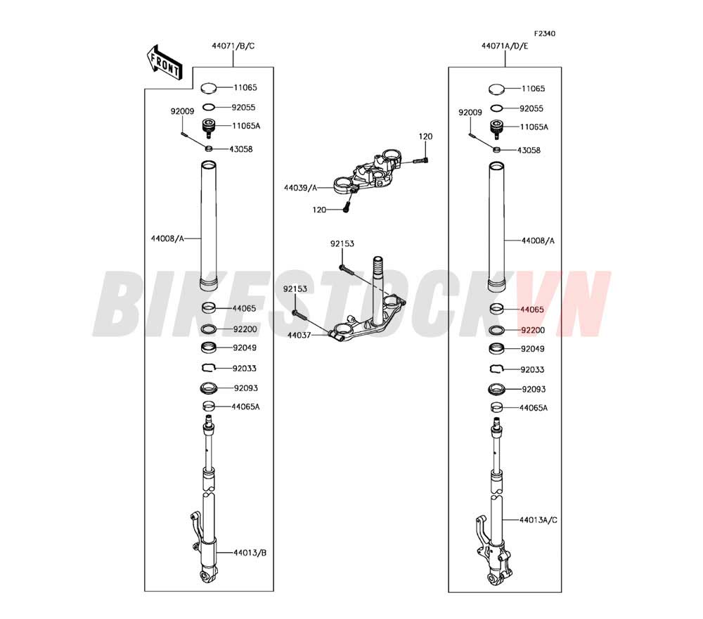 CHASSIS FRONT FORK