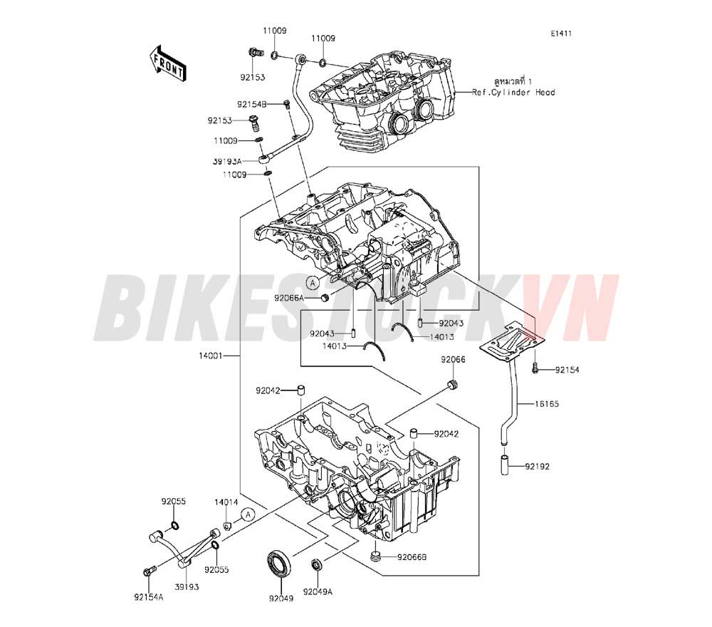 ENGINE CRANKCASE