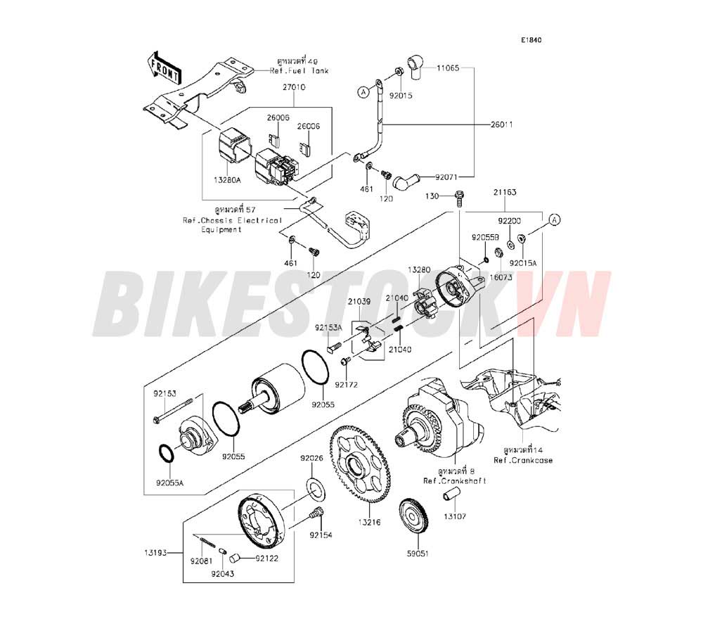 ENGINE STARTER MOTOR