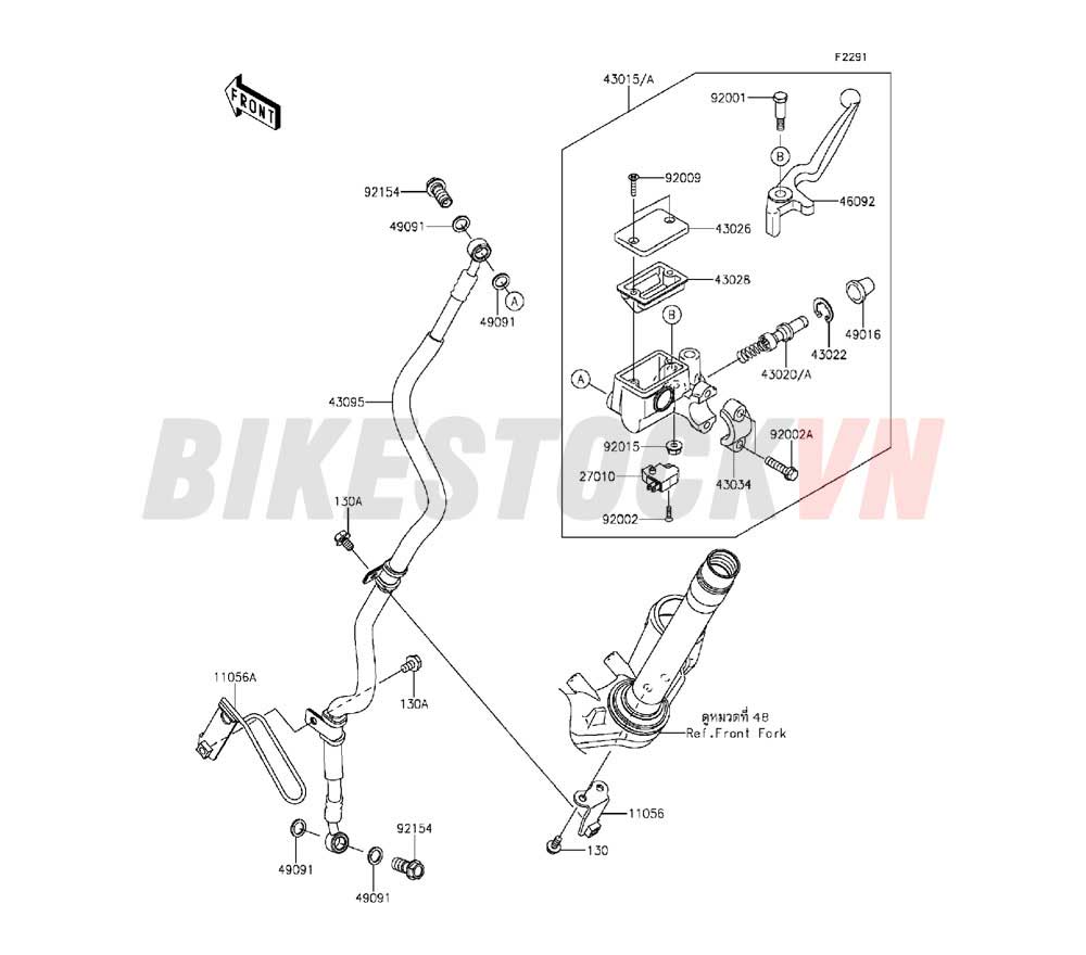 CHASSIS FRONT MASTER CYLINDER