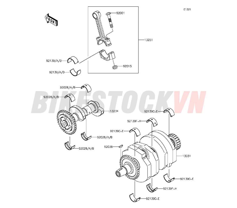 ENGINE CRANKSHAFT