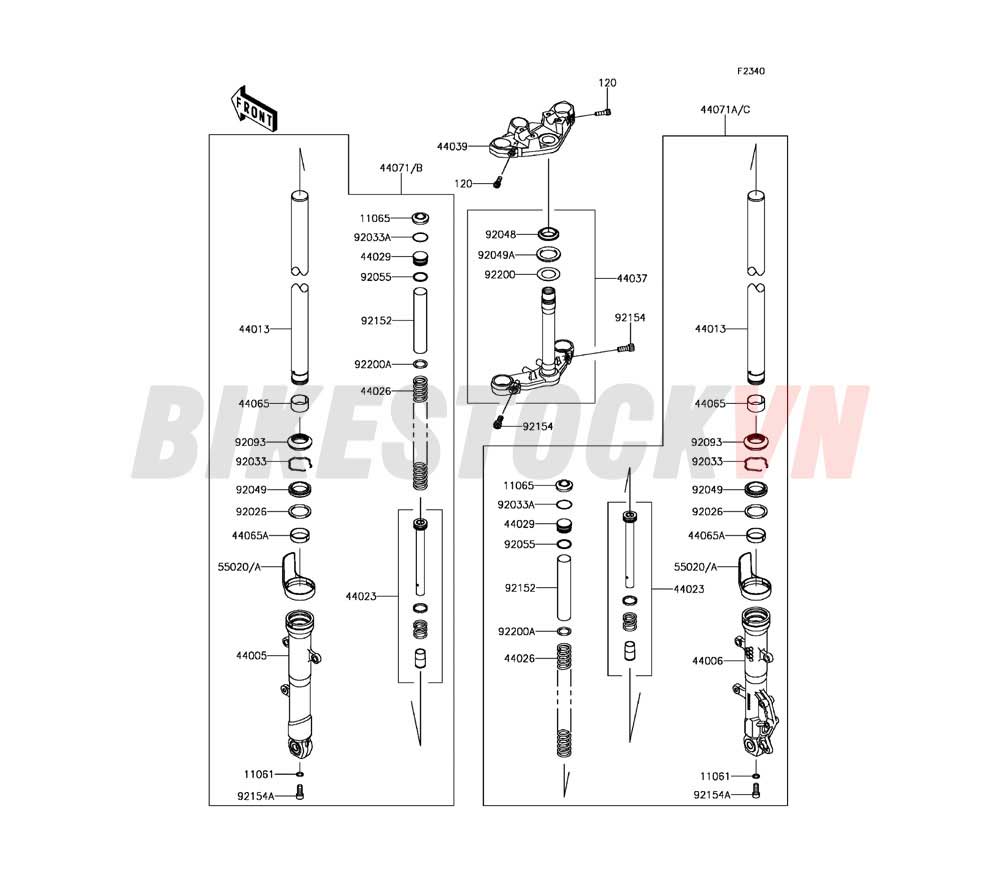 CHASSIS FRONT FORK