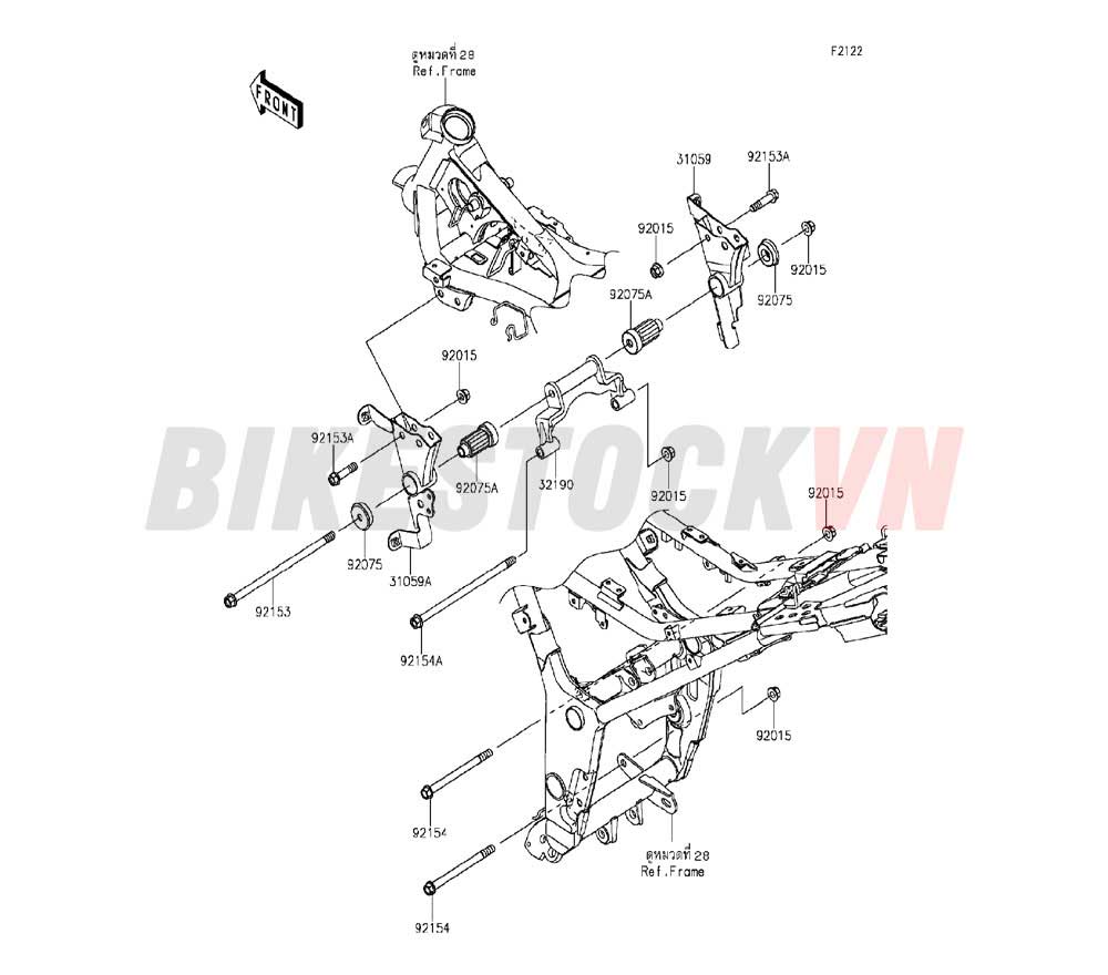 CHASSIS ENGINE MOUNT