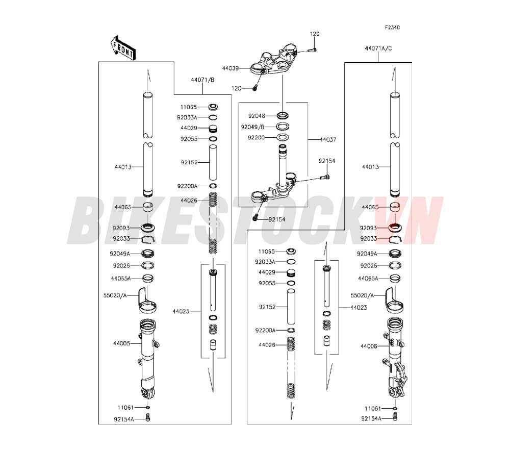 CHASSIS FRONT FORK