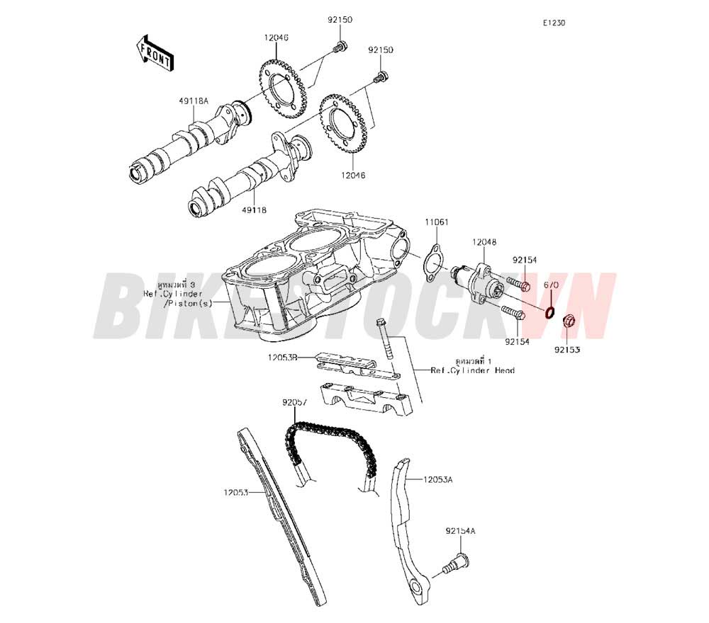 ENGINE CAMSHAFT(S)/TENSIONER