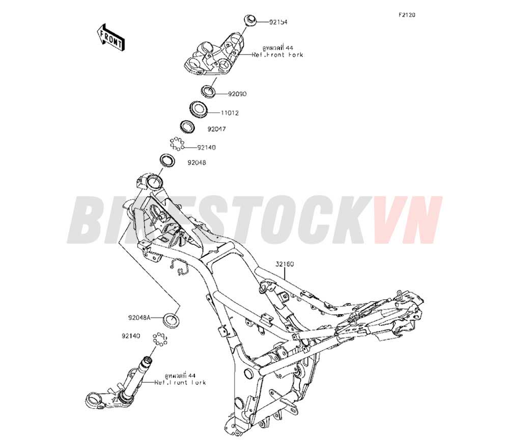 ENGINE FRAME