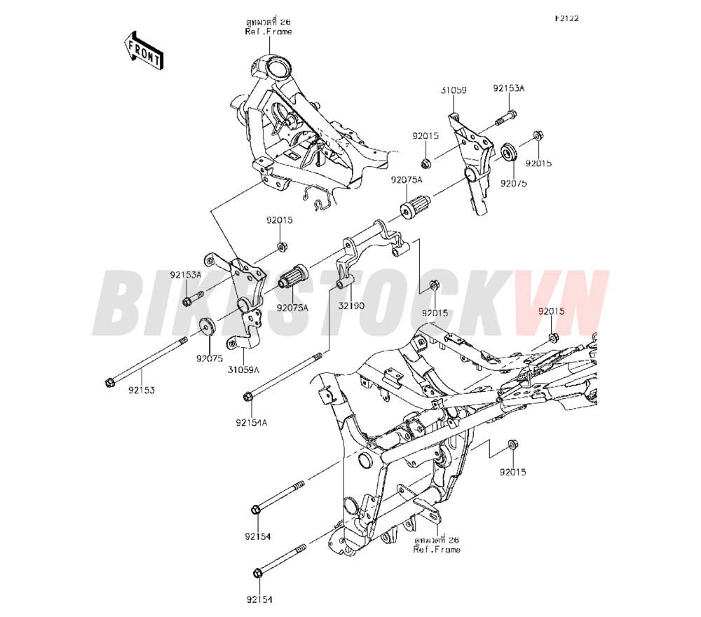 CHASSIS ENGINE MOUNT