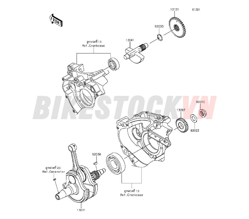 ENGINE CRANKSHAFT