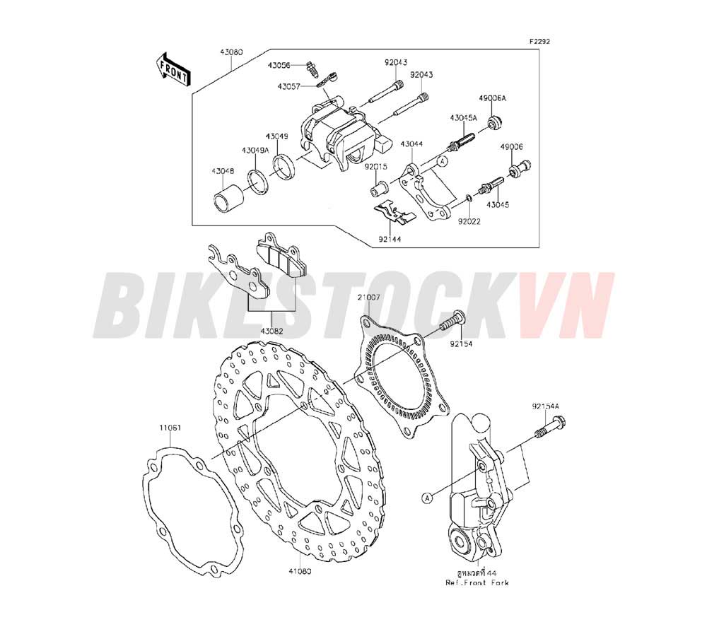 CHASSIS FRONT BRAKE