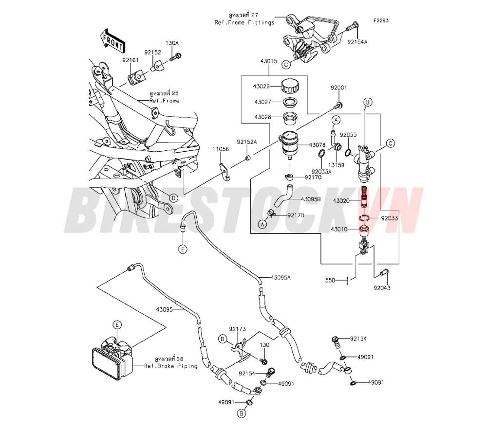 CHASSIS REAR MASTER CYLINDER