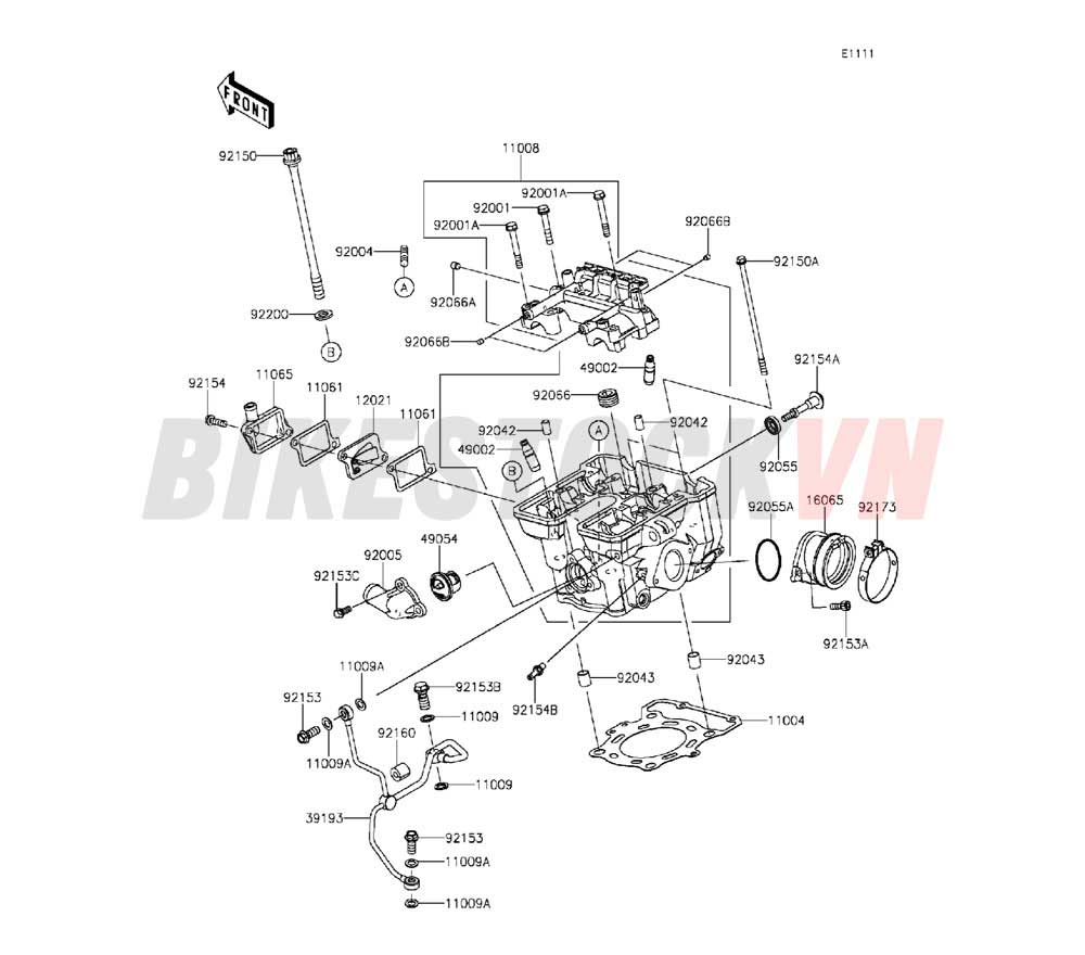 ENGINE CYLINDER HEAD