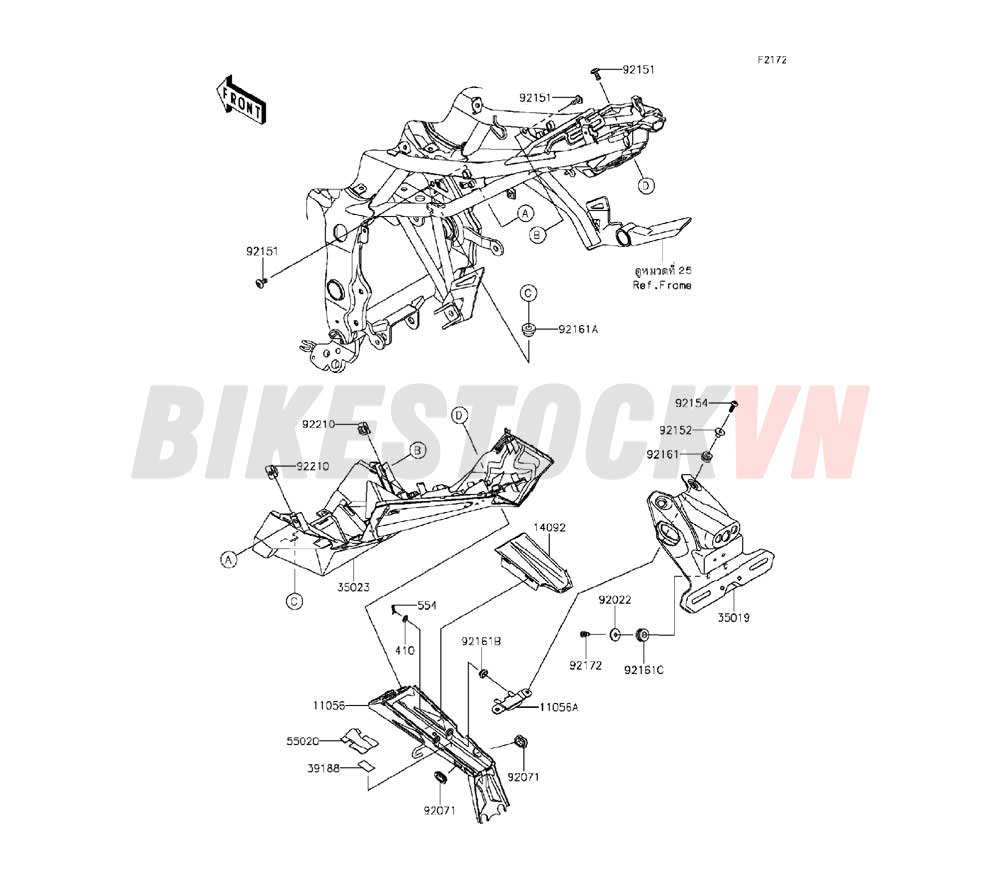 CHASSIS REAR FENDER(S)