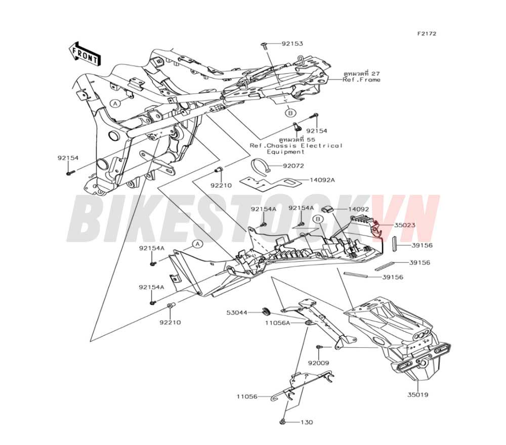 CHASSIS REAR FENDER(S)